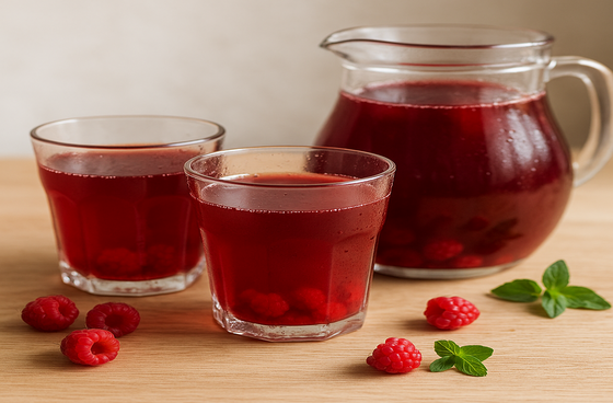 Raspberry compote